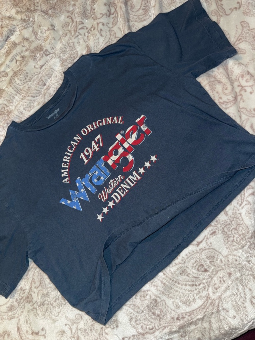 Wrangler Vintage Cropped Tee